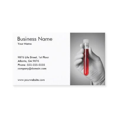 Elegant Blood Sample Health Service Doctor