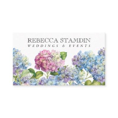 Elegant Blue Hydrangea Floral Professional