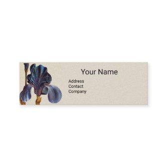 ELEGANT BLUE IRIS Monogram Mini