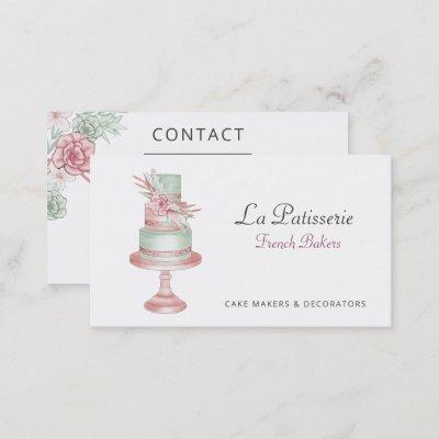 Elegant Blush Floral Wedding Cake Makers Bakery