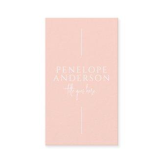 Elegant Blush Pink Neutral QR Code Boho Modern