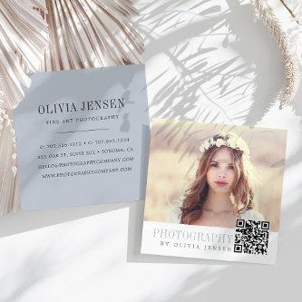 Elegant Border | Photographer QR Code Square