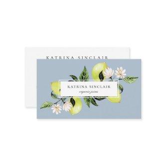 Elegant Botanical Lemons