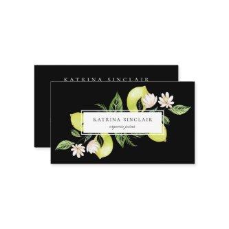Elegant Botanical Lemons