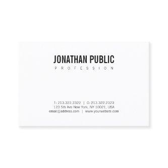Elegant BW Plain Modern Minimalist Design Trendy