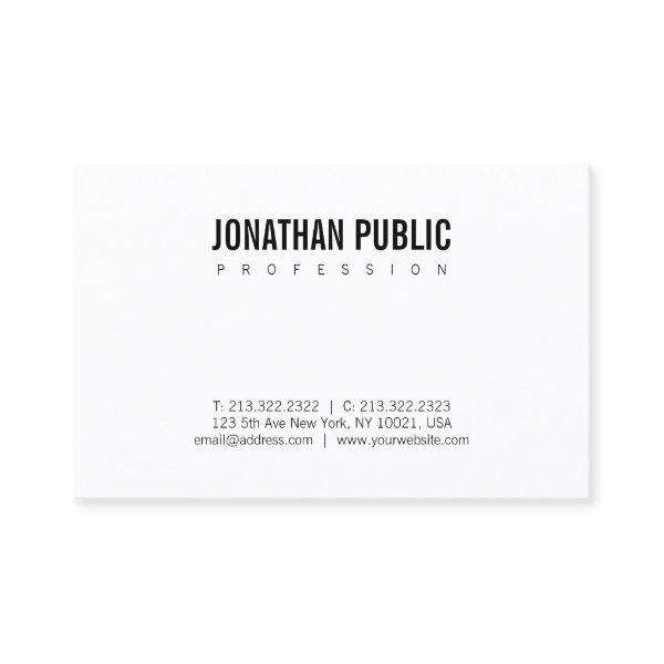 Elegant BW Plain Modern Minimalist Design Trendy
