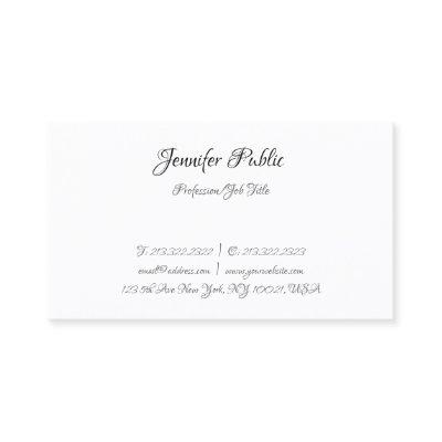Elegant Calligraphy Script Text Modern Template
