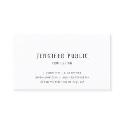 Elegant Calligraphy Simple Professional Template