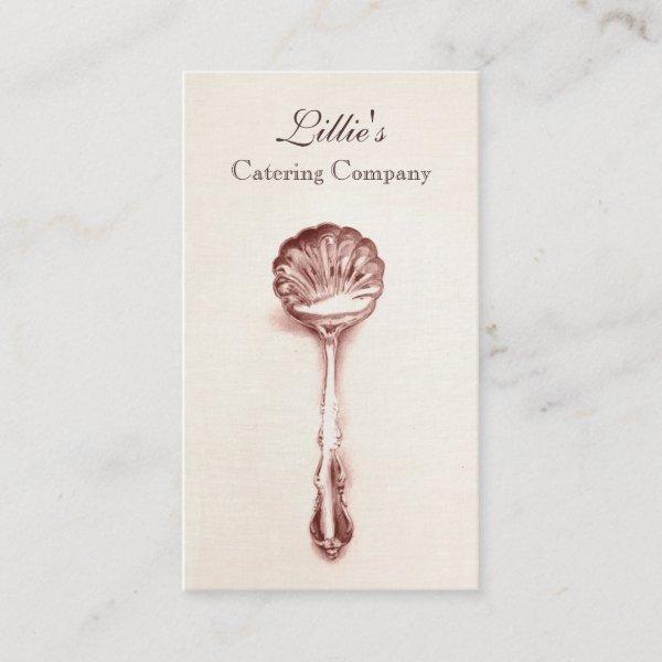 Elegant Catering Personal Chef Vintage Spoon