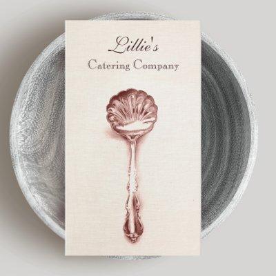 Elegant Catering Personal Chef Vintage Spoon