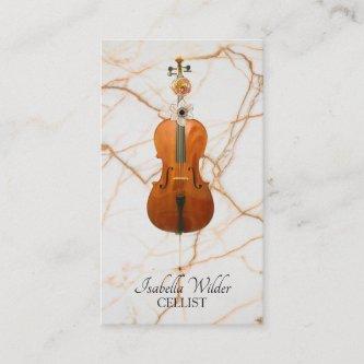 Elegant Cellist Musician