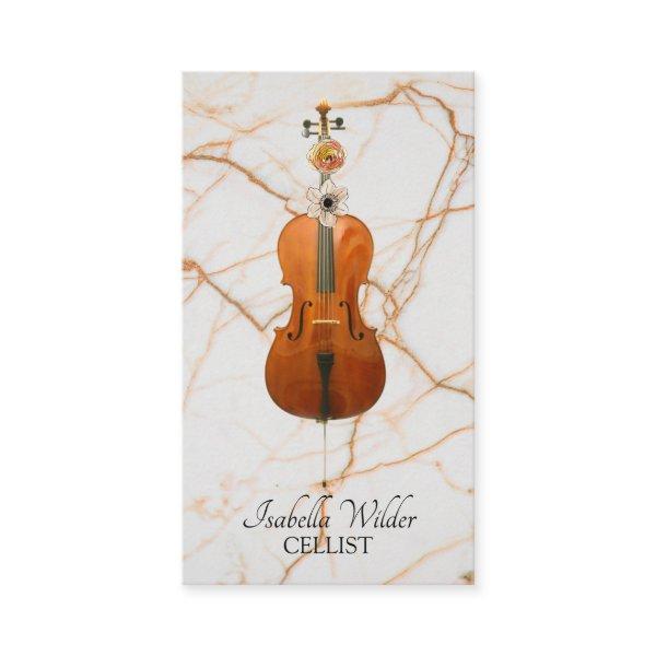 Elegant Cellist Musician