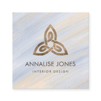 Elegant Celtic Trinity Knot Ornament Square