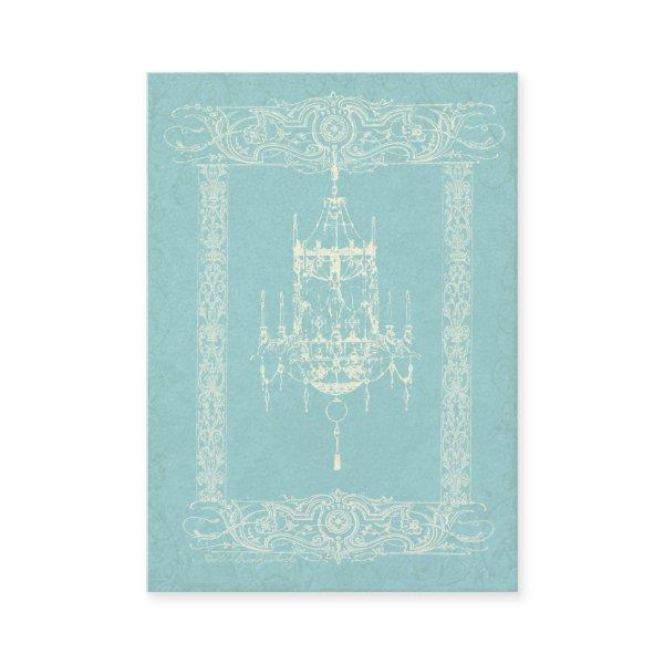 Elegant Chandelier & Filigree Custom