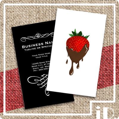 elegant chocolate covered strawberry