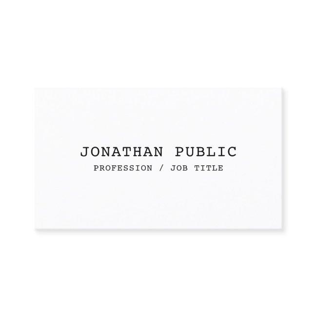 Elegant Classic Nostalgic Look Simple Template