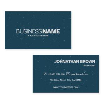 Elegant Classic Simple Dark Blue Sparkle Glitter