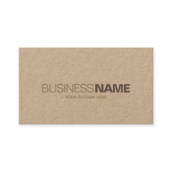 Elegant Classic Simple Vintage Kraft Paper Rustic