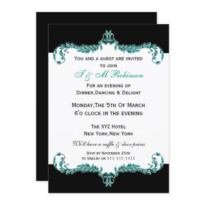 Elegant Classy Corporate party Invitation