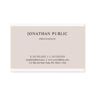 Elegant Clean Graphic Design Professional Plain