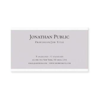 Elegant Clean Graphic Design Trendy Plain Modern