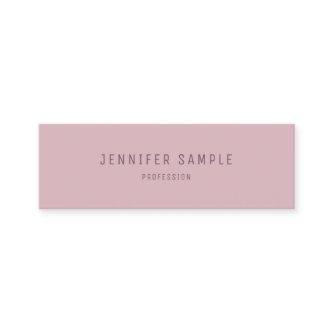 Elegant Color Harmony Modern Simple Template Mini