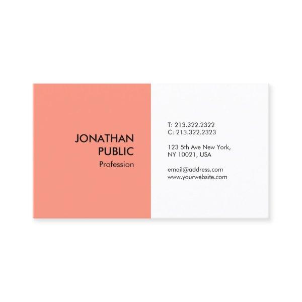 Elegant Color Modern Professional SimpleTemplate
