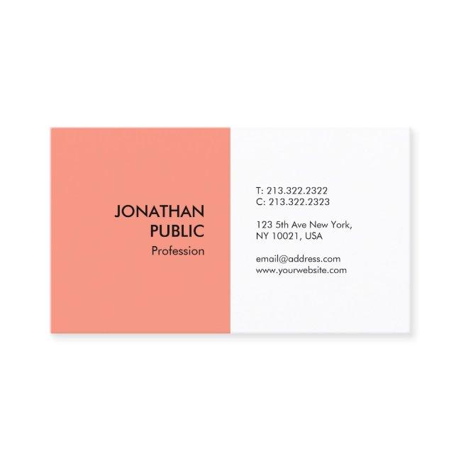 Elegant Color Modern Professional SimpleTemplate