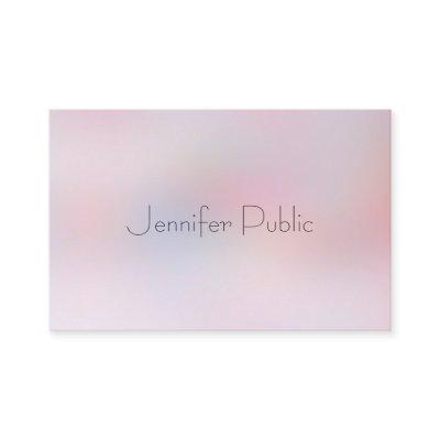 Elegant Colorful Minimalist Template Modern