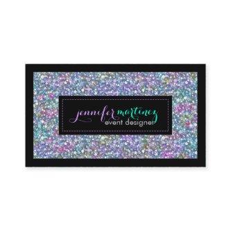 Elegant Colorful Purple Tint Glitter & Sparkles 3