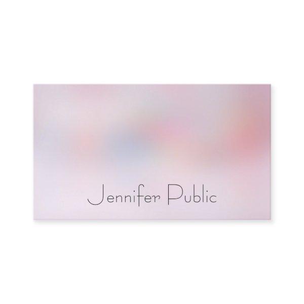 Elegant Colorful Simple Design Modern Template