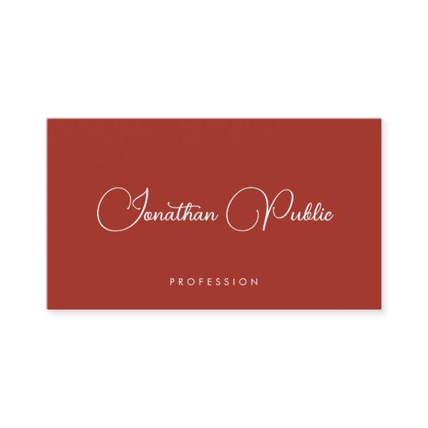 Elegant Colors Handwritten Template Trendy Modern