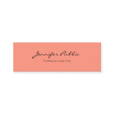 Elegant Colors Modern Minimalist Professional Mini