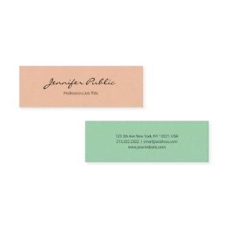 Elegant Colors Modern Professional Simple Template Mini