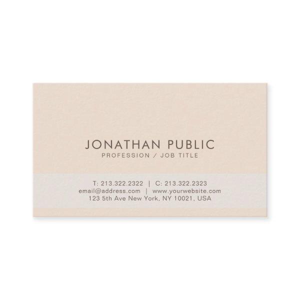 Elegant Colors Modern Sleek Template Professional