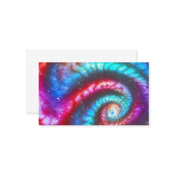 elegant cosmic smoke, Spiral Spin stripes fractal