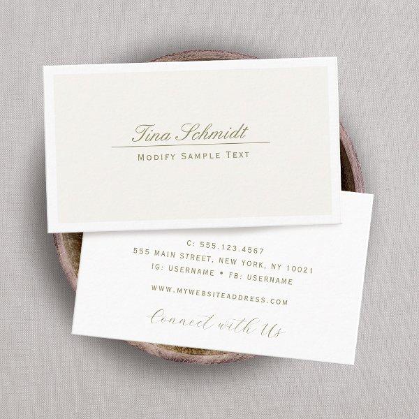 Elegant Cream, Ivory White