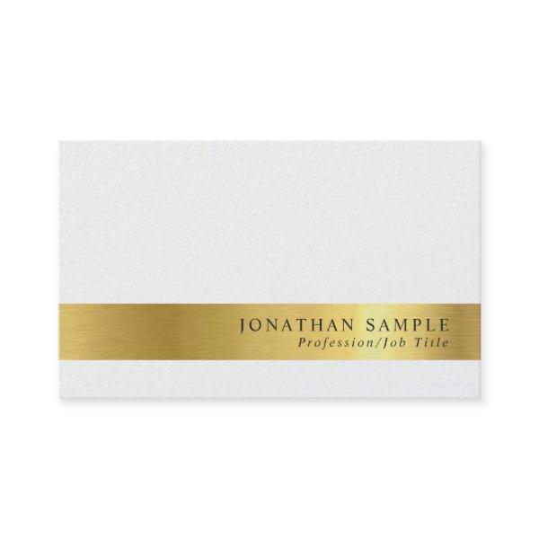 Elegant Creative Gold Look Pearl Finish Luxury