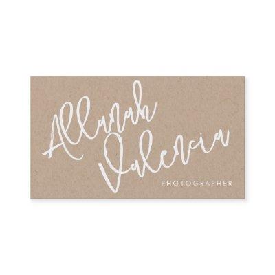 Elegant Cursive Script Name KRAFT
