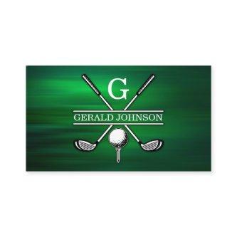 Elegant Customized Golf Monogram Design