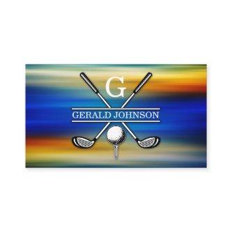 Elegant Customized Golf Monogram Design
