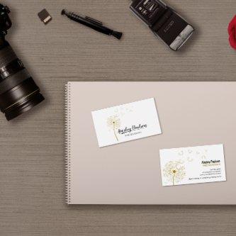 Elegant Dandelion Handwritten Script Calligraphy