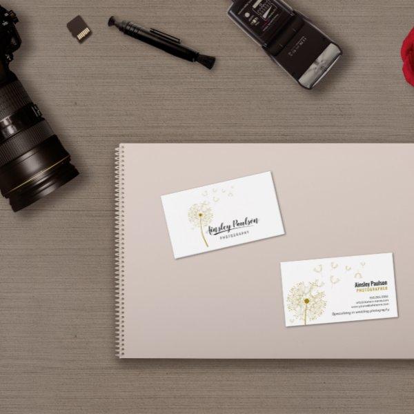 Elegant Dandelion Handwritten Script Calligraphy