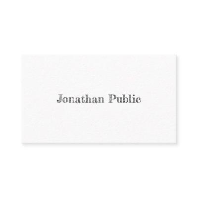 Elegant Design Classic Nostalgic Look Plain Trendy