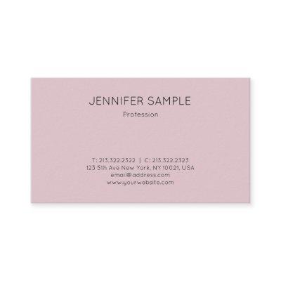 Elegant Design Sleek Professional Modern Plain