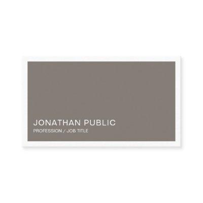 Elegant Design Smart Plain Trendy Brown Luxury