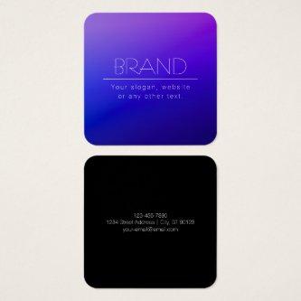 Elegant Editable Text & Modern Fading Purple Color
