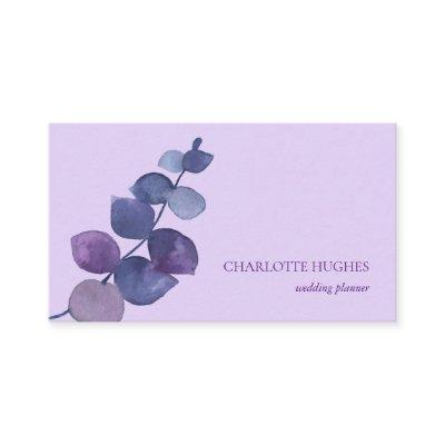 Elegant Eucalyptus Leaves Lilac