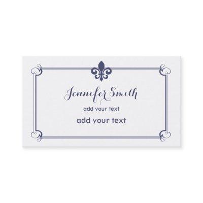 Elegant Fleur de Lis
