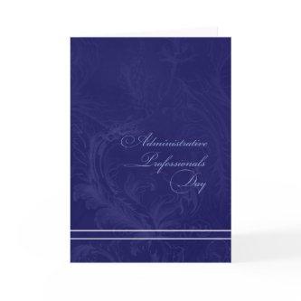 Elegant Flourish Administrative Professionals Day Card